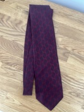 Bob Mackie Mens Silk Burgundy