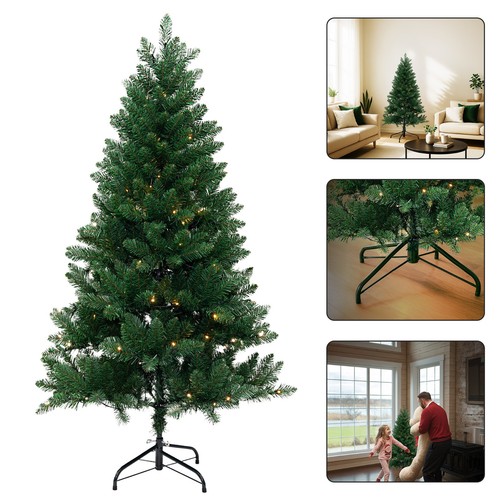 5ft pre lit christmas tree - pre-lit,