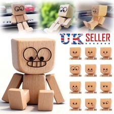 Shaking Wooden Man Figure