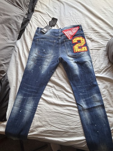 Dsquared2 men blue cotton - blue,