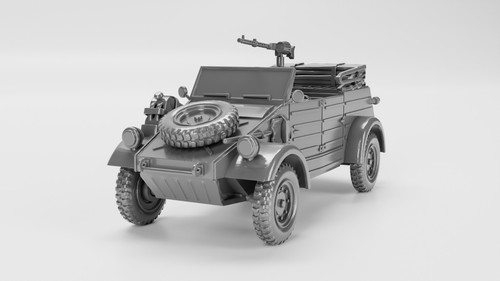 Ww2 german kubelwagen - 1:72, vw