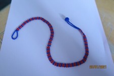 GENUINE AFRICAN ZULU HANDMADE BEAD NECKLACE - circa 1970 - LOOK!