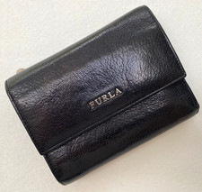 FURLA ITALIAN FOLD OUT BLACK