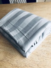Super king size duvet cover oxford edge pure Egyptian cotton pale grey
