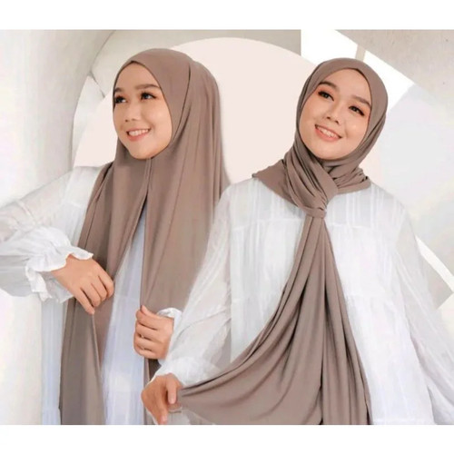Jersey hijab muslim instant - hijab,
