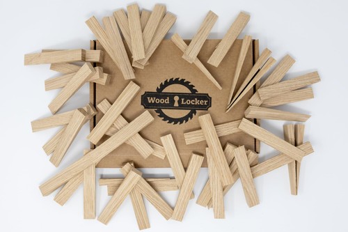 Oak wedges pack 16mm x - wedges,