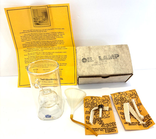 Vtg wolford glass blowing - '77,