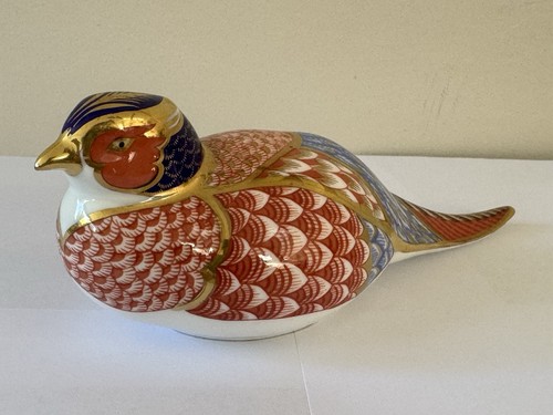 Royal crown derby pheasant - crown,