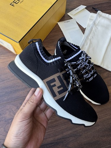 Fendi rockoko sneakers black - sneakers, |