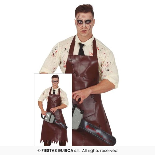 Scary butcher zombie - scary,