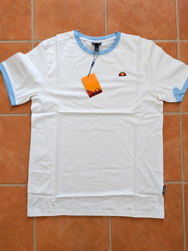 Ellesse white blue trim - ellesse,