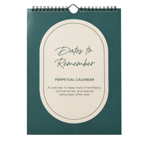 Perpetual wall calendar for - wall,
