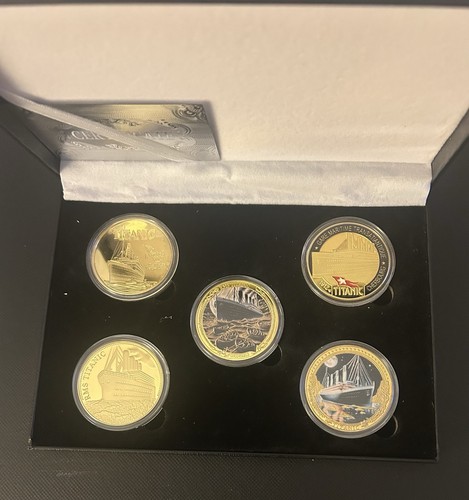 Titanic commemorative coins - titanic,