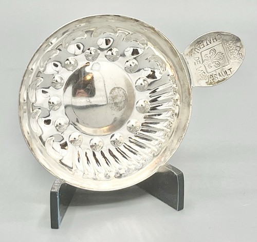 Tastevin silver metal - tastevin, in