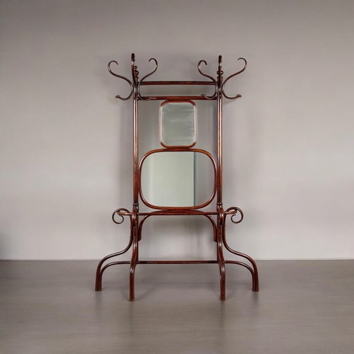 Rare bentwood hallstand by - a,