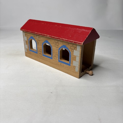 Train set wooden - set, tunnel
