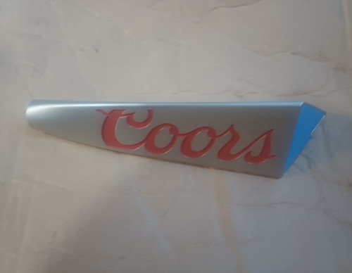 Coors beer tap handle knob - beer,