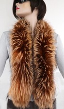 Fur Scarf Silver Fox 2In1 Boa