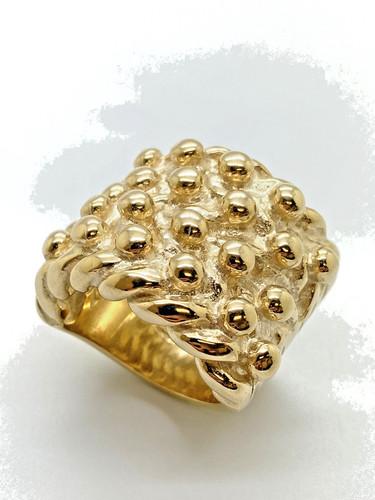 9ct yellow solid gold heavy - 9ct,
