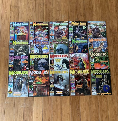 Modelers resource magazine lot - modelers,