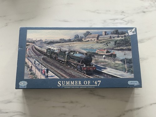 Gibson 636 piece jigsaw puzzle - piece,