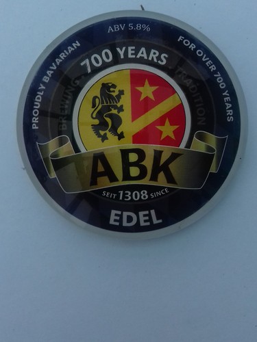 Abk domed acrylic - abk, keg