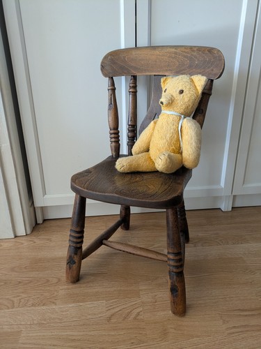 Antique lyreback elm childs - lyreback,