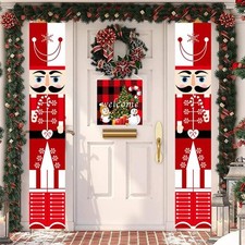 YAAVAAW Nutcracker Door Banner