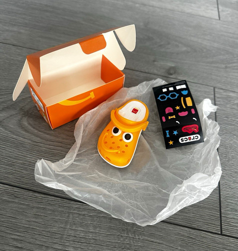 Crocs orange novelty shoe - novelty,