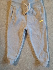 Baby Firetrap Grey Marl Jogging Bottoms Joggers Age 18-24 Months Unisex Boy Girl