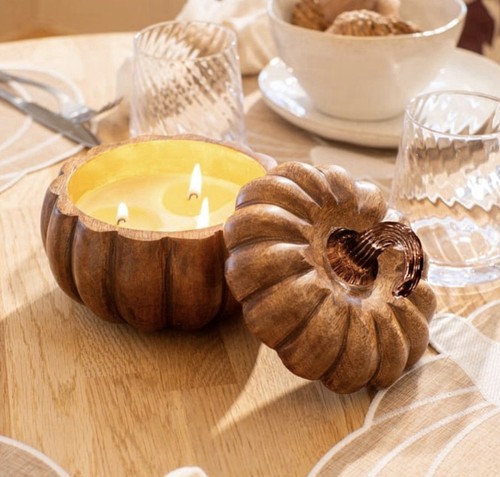Hinch home wooden pumpkin - hinch,