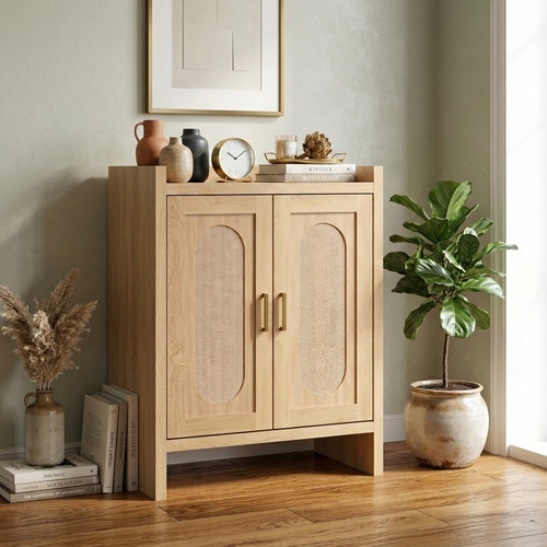 Shoe cabinet rattan storage - shoe,