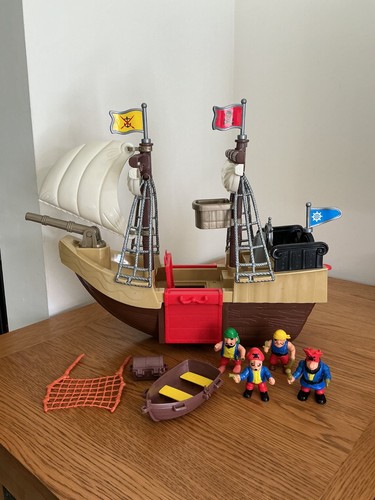 Vintage redbox pirate ship - vintage,