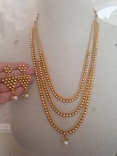 Indian jewellery set mala