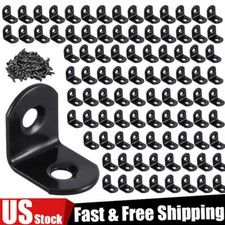 LOT Black L Bracket Corner