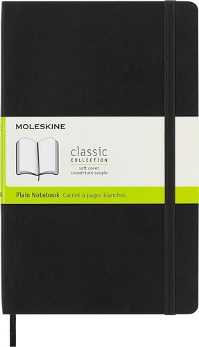 Moleskine new 192 plain - plain, pages