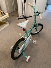 Apollo Sparkle Kids Bike With Stabilisers, Parent Handle, 3-6yrs