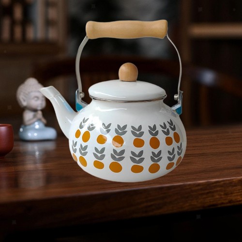 Enamel tea kettle - enamel,