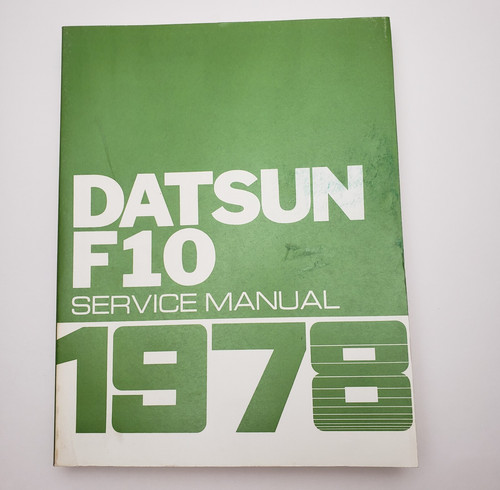 1978 datsun f10 - datsun, manual
