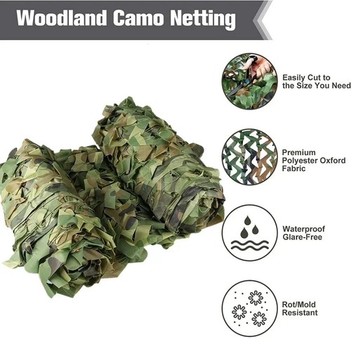 Heavy duty army camouflage net - heavy,