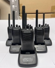 6 x Refurbished Kenwood ProTalk TK-3501T UHF PMR446 FM Portable Radio - Black