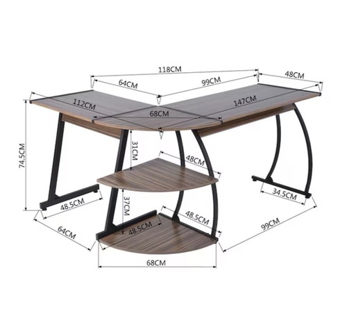 Ikea corner desk - ikea, new