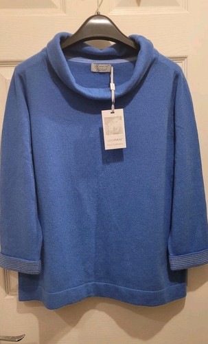 Cashmere jumper lochmere blue - cashmere,
