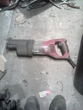 Milwaukee SAWZALL 110v Super 1500x  Reciprocating saw Spares or repair