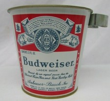 Vintage Cheinco Rare Clip On Butt Bucket NOS No. 1184 Style Budweiser ASHTRAY