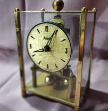 Kundo Anniversary Clock Kieninger & Obergfell Brass Vintage Mantle 