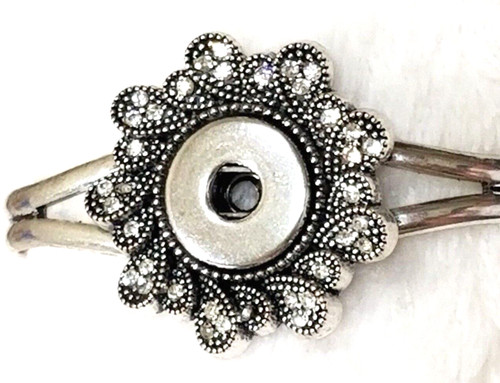 Flower rhinestones 18mm - flower,