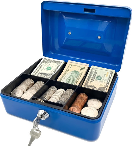 Metal money box tin - metal,
