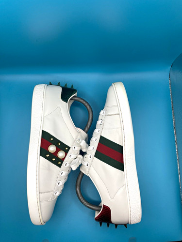 Gucci unisex leather low - gucci,