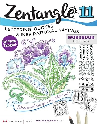 Zentangle lettering - zentangle,
